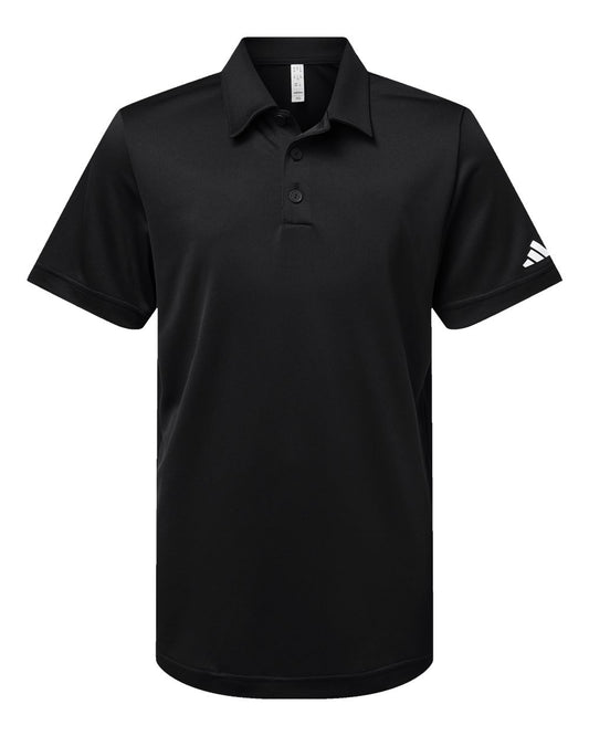 Youth Performance Polo - Front - B56753502 - Black