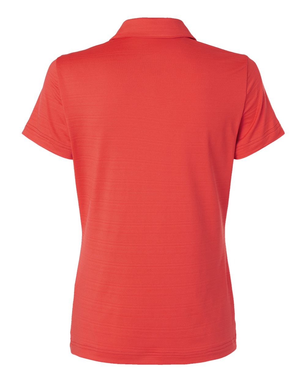 Women's Textured Stripe Polo - Back - B11553702 - Bright Red