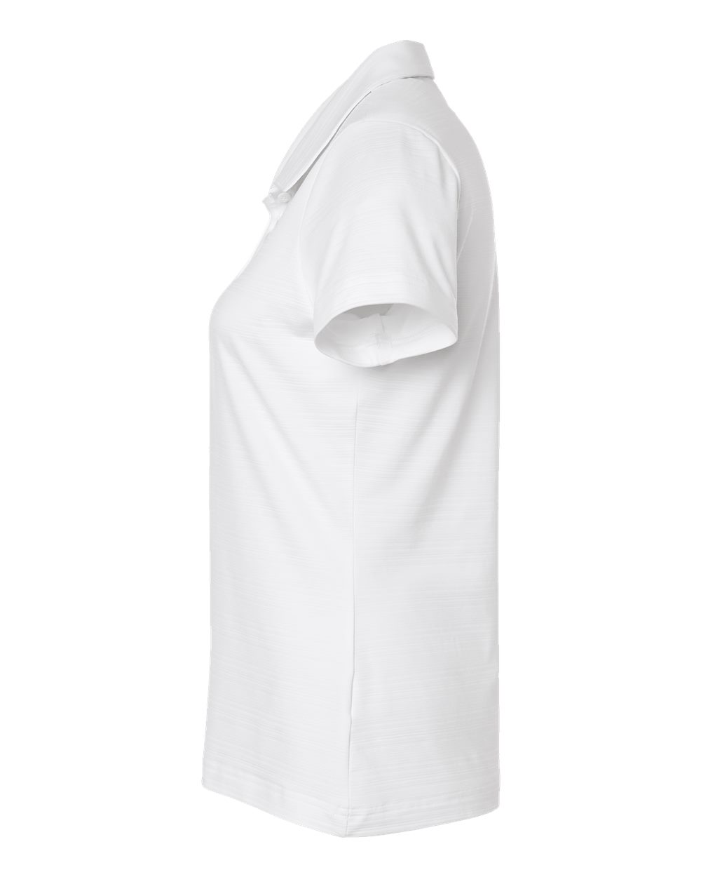 Women's Textured Stripe Polo - DirectSide - B11553002 - White