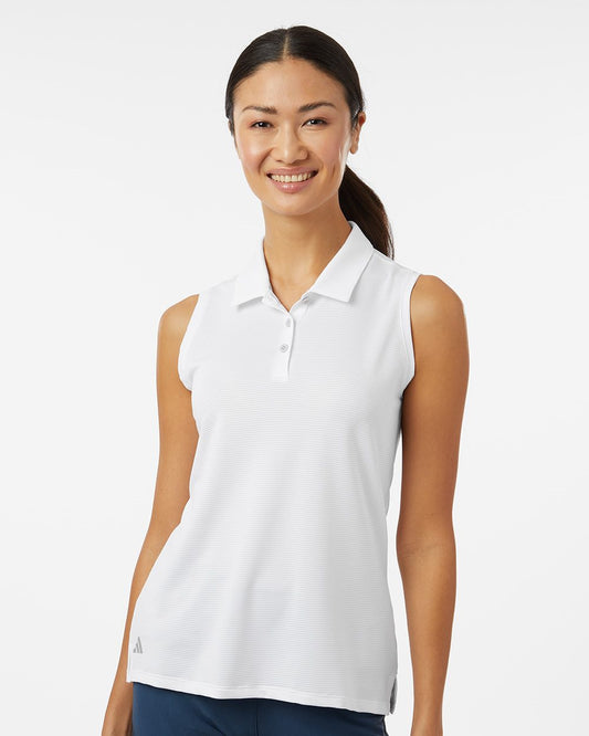 Women's Ottoman Sleeveless Polo - styleImage