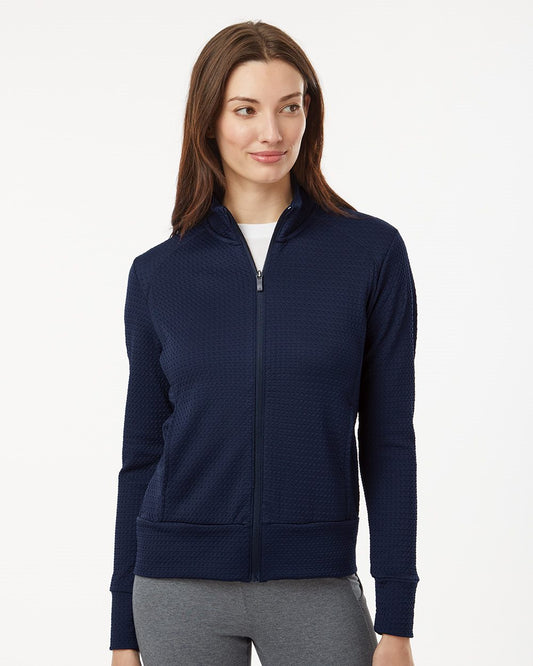 Women's Ultimate365 Textured Full-Zip Jacket - styleImage