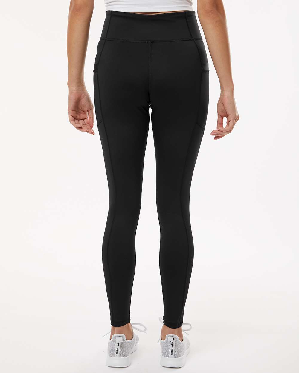 Women's Pocket Leggings - OnModelBack - B11853502 - Black