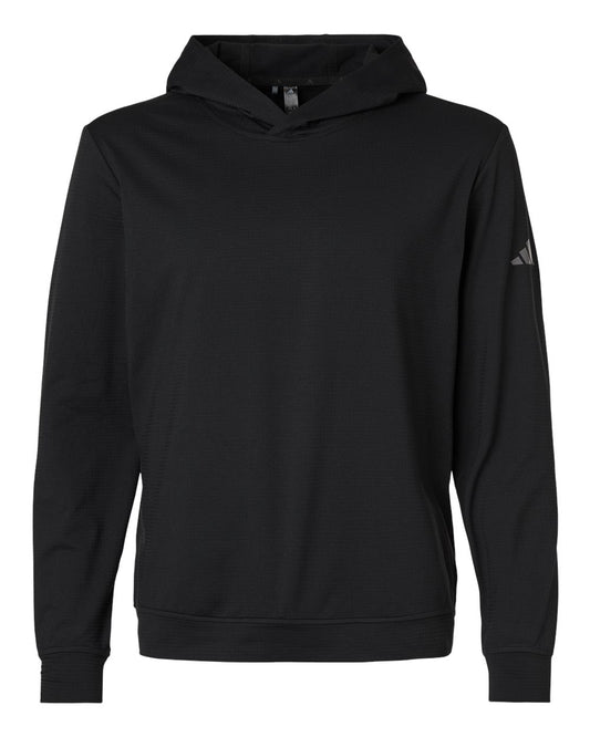 Men's Ultimate365 Elevated Hoodie - Front - B12253503 - Black