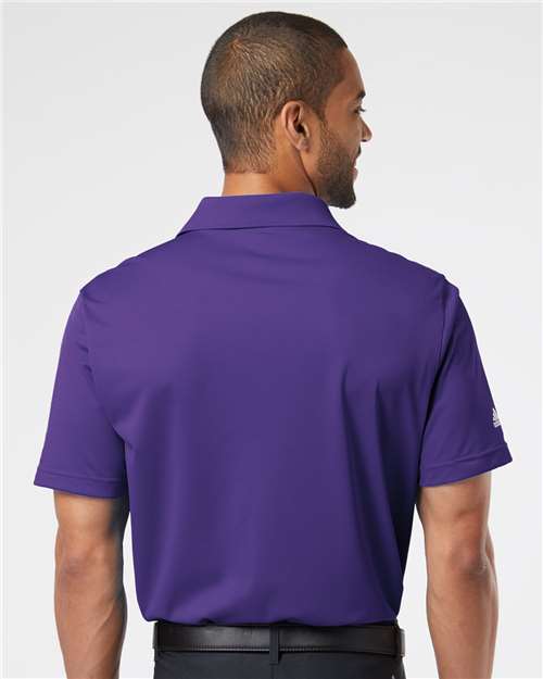 Basic Polo - OnModelBack - B17853675 - Collegiate Purple/ White