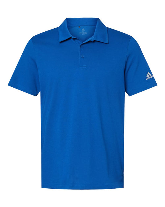 Men's Cotton Blend Polo - Front - B90953753 - Collegiate Royal
