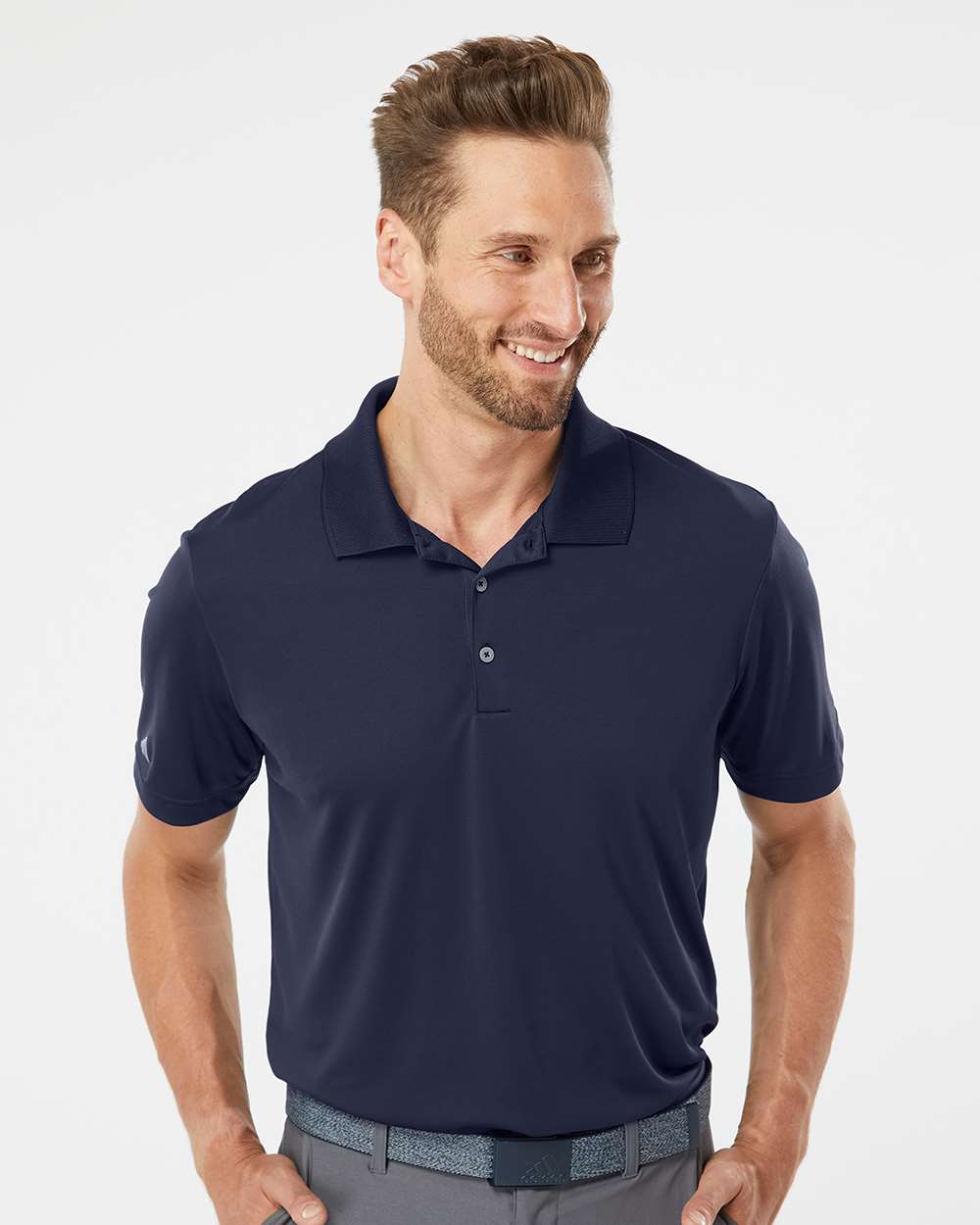 Men's Performance Polo - OnModelFront - B81053652 - Navy