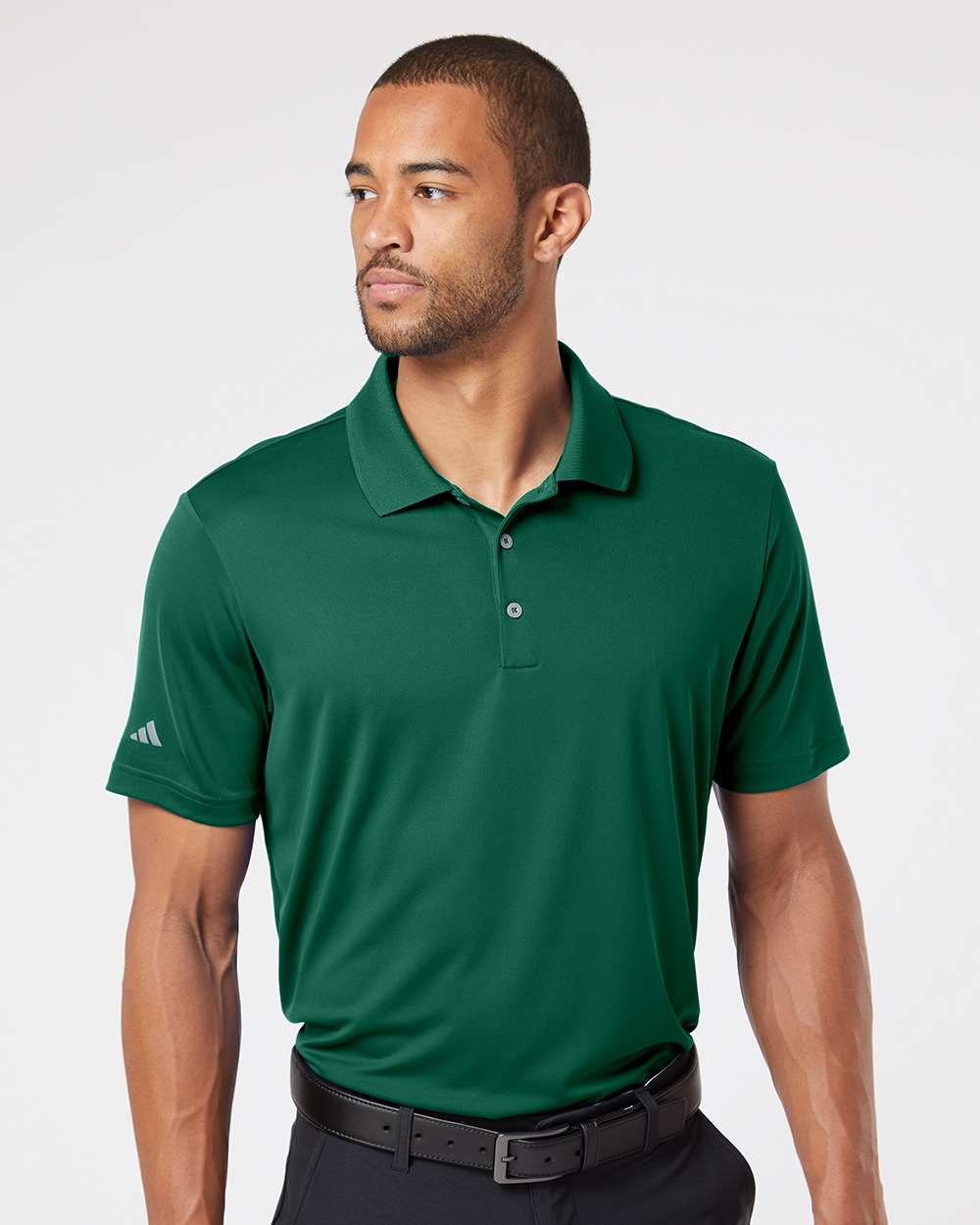 Men's Performance Polo - OnModelFront - B81053733 - Collegiate Green
