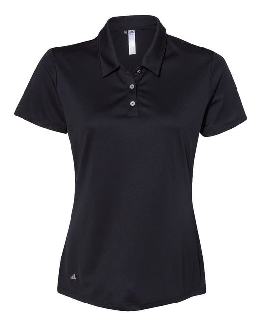 Women's Performance Polo - Front - B81153502 - Black