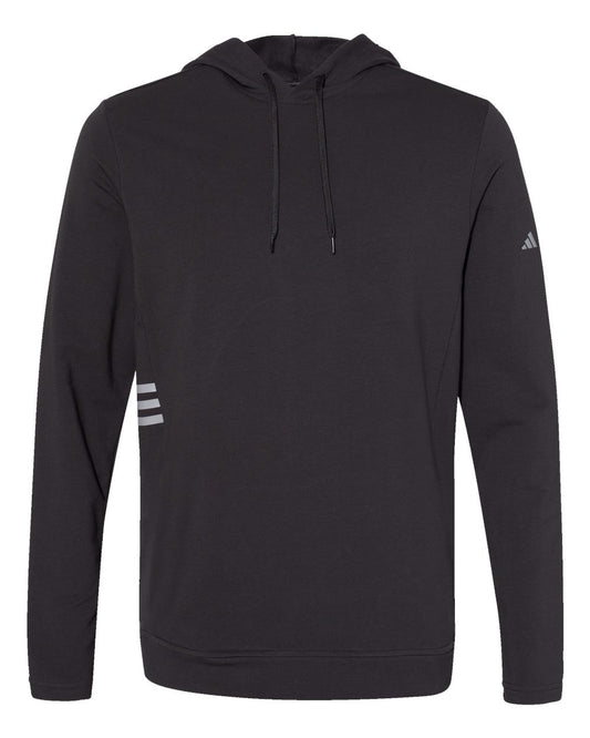 Men's Lightweight Hooded Sweatshirt - Front - B00153505 - Black