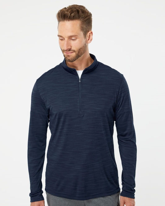 Men's Lightweight Mélange Quarter-Zip Pullover - styleImage
