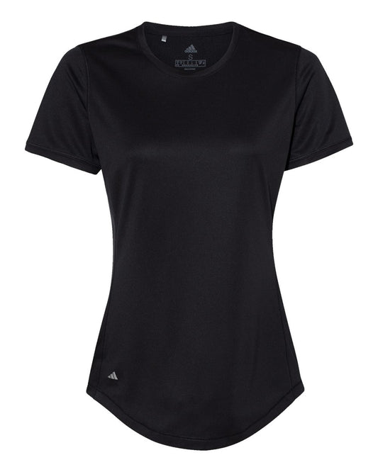 Women's Sport T-Shirt - Front - B02653503 - Black