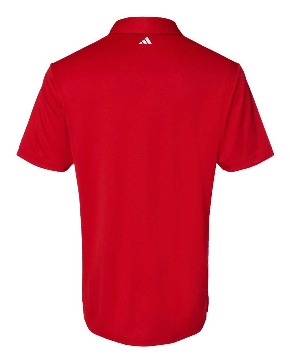Men's Floating 3-Stripes Polo - Back - B03053703 - Team Power Red/ White