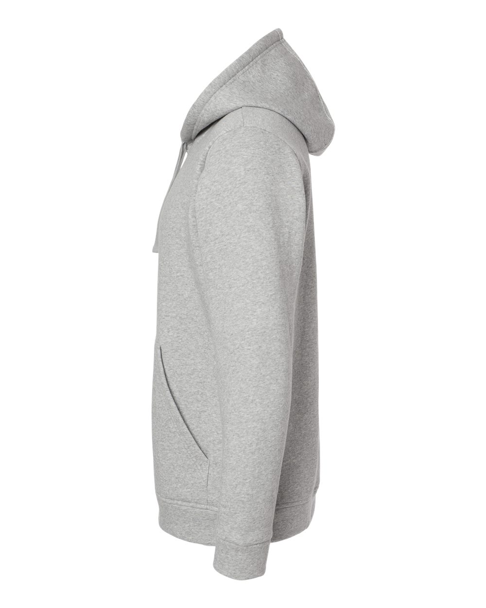 Unisex Fleece Hooded Sweatshirt - DirectSide - B03853572 - Grey Heather