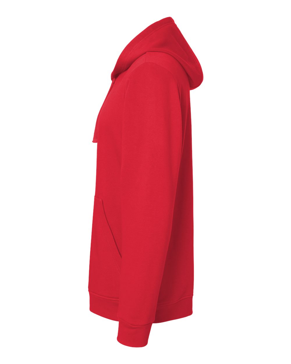 Unisex Fleece Hooded Sweatshirt - DirectSide - B03853702 - Red