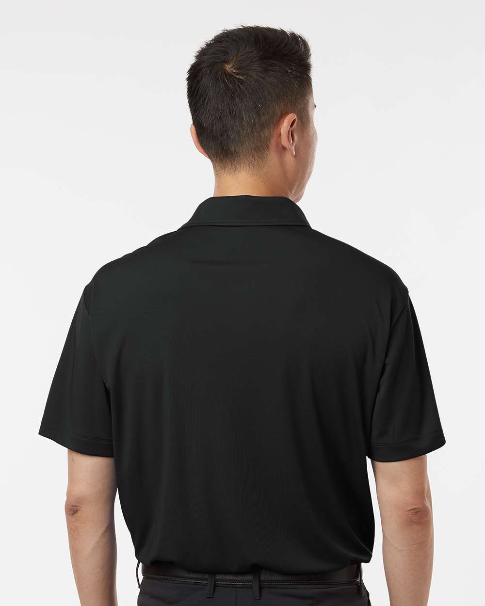 Men's Pro-Lock Performance Polo - OnModelBack - B00196502 - Black