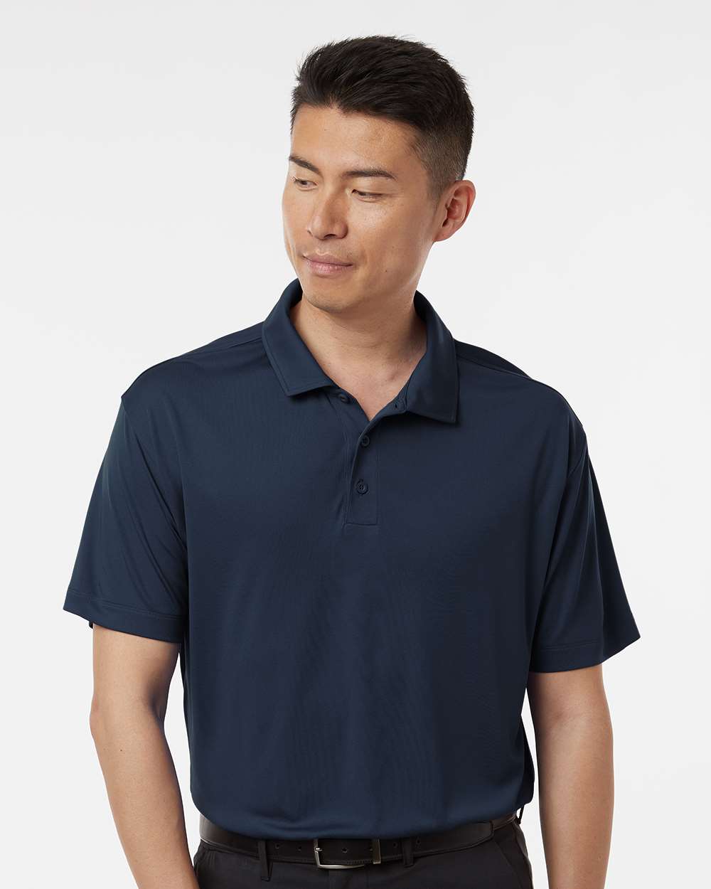 Men's Pro-Lock Performance Polo - OnModelFront - B00196122 - Navy