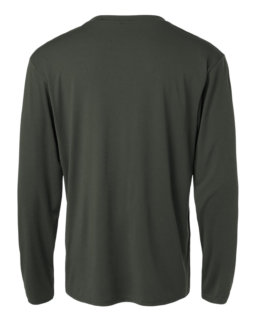 Unisex Pro-Lock Performance Long Sleeve T-Shirt - Back - B00496202 - Smoke
