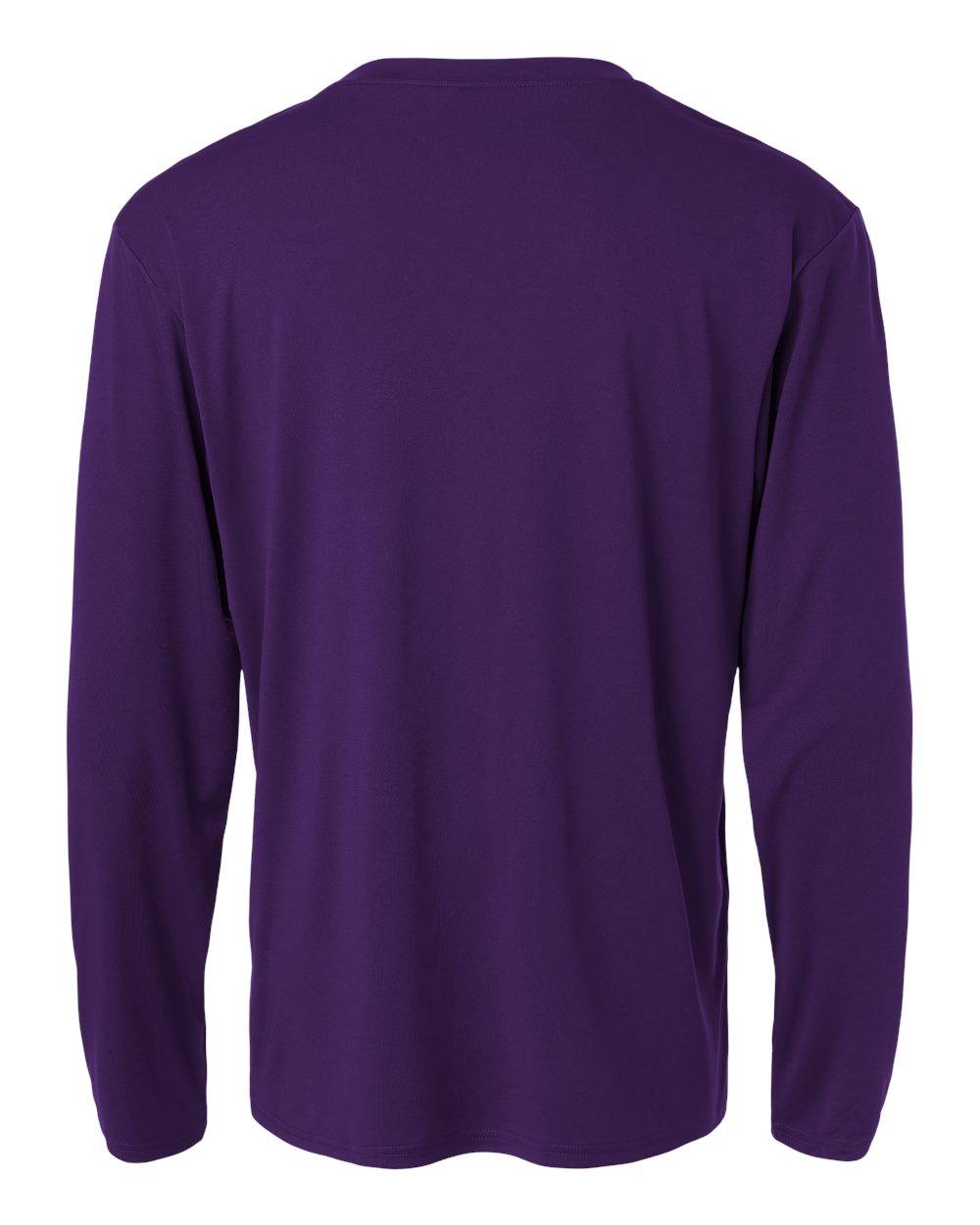 Unisex Pro-Lock Performance Long Sleeve T-Shirt - Back - B00496672 - Purple