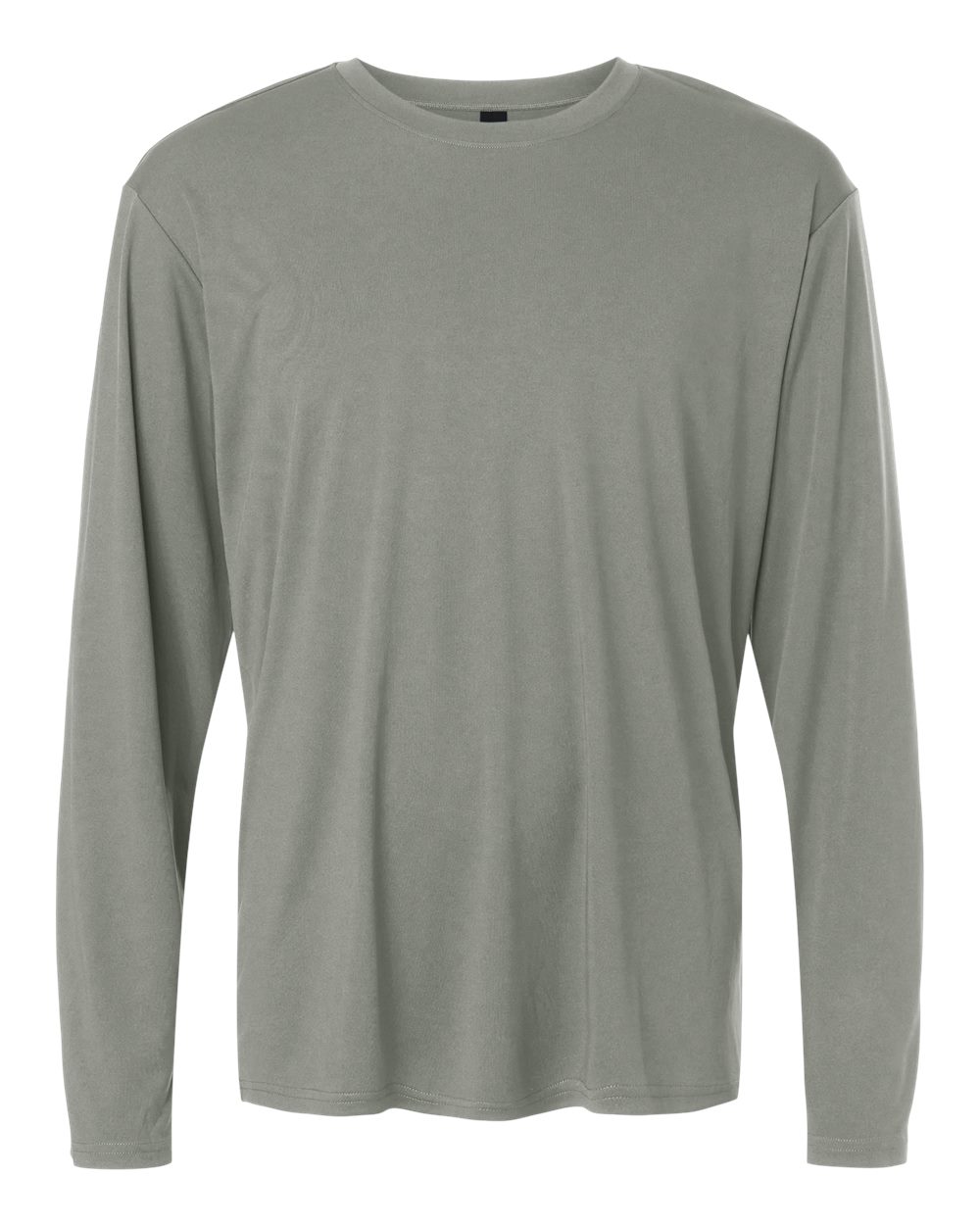 Unisex Pro-Lock Performance Long Sleeve T-Shirt - Front - B00496112 - Greystone