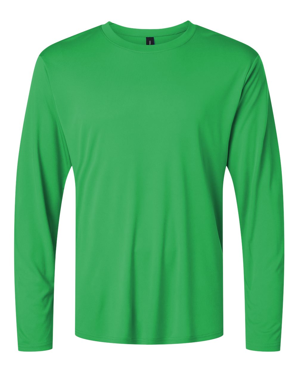 Unisex Pro-Lock Performance Long Sleeve T-Shirt - Front - B00496172 - Kelly Green