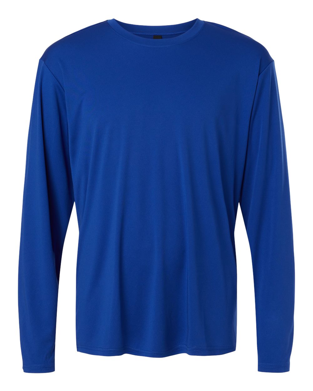Unisex Pro-Lock Performance Long Sleeve T-Shirt - Front - B00496192 - Royal