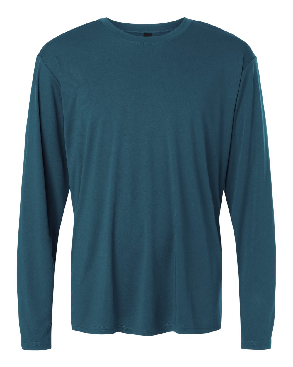 Unisex Pro-Lock Performance Long Sleeve T-Shirt - Front - B00496252 - Atlantic Blue
