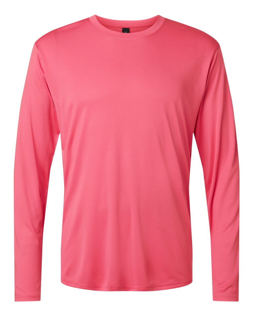 Unisex Pro-Lock Performance Long Sleeve T-Shirt - Front - B00496302 - Bright Pink