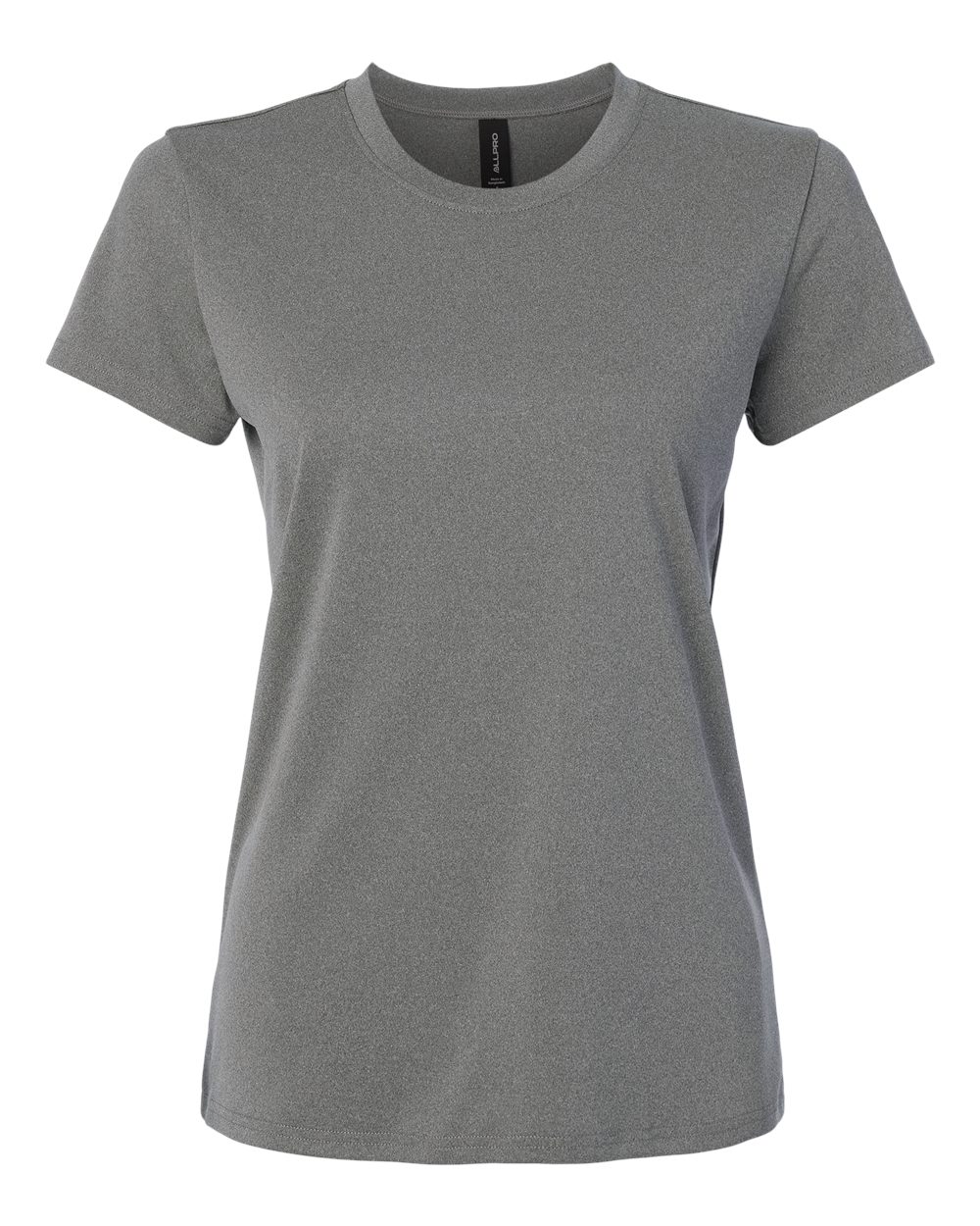 Women's Pro-Lock Performance T-Shirt - Front - B00796133 - Heather Granite