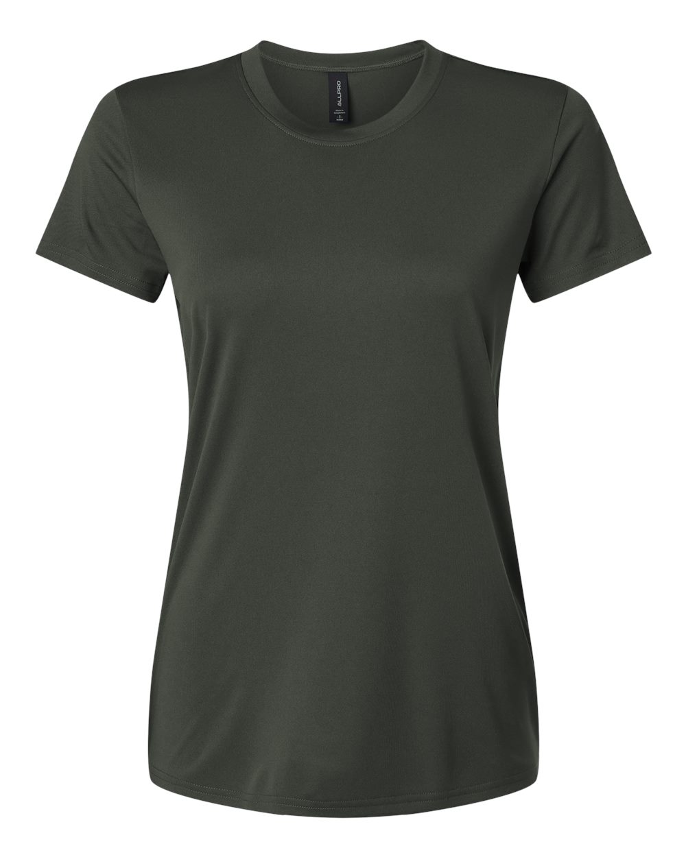 Women's Pro-Lock Performance T-Shirt - Front - B00796213 - Smoke