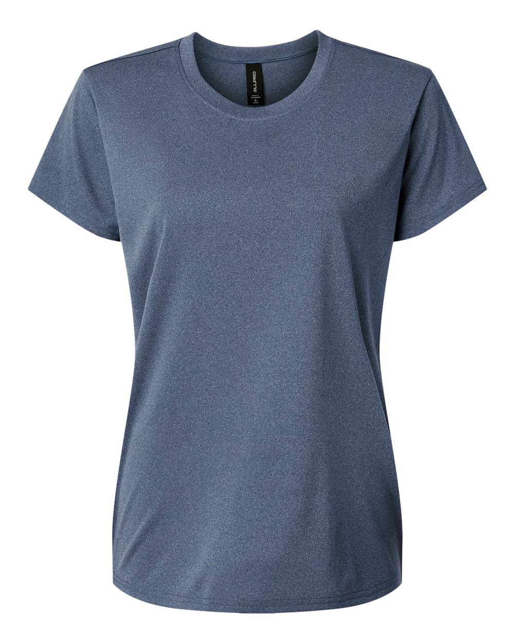 Women's Pro-Lock Performance T-Shirt - Front - B00796653 - Heather Navy