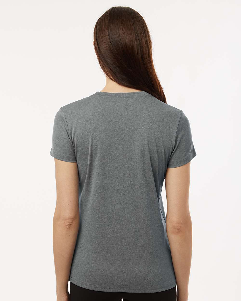 Women's Pro-Lock Performance T-Shirt - OnModelBack - B00796133 - Heather Granite