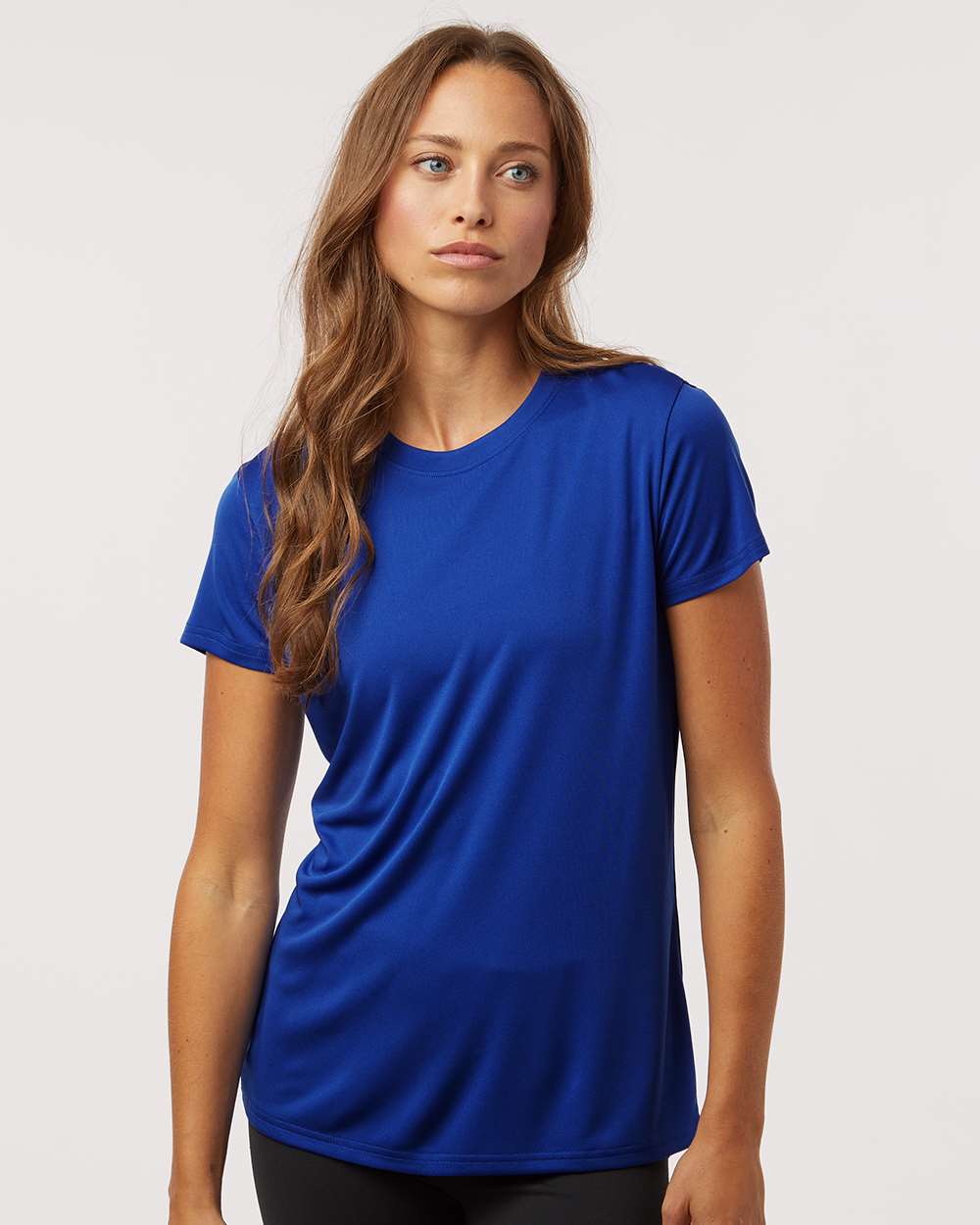 Women's Pro-Lock Performance T-Shirt - OnModelFront - B00796193 - Royal