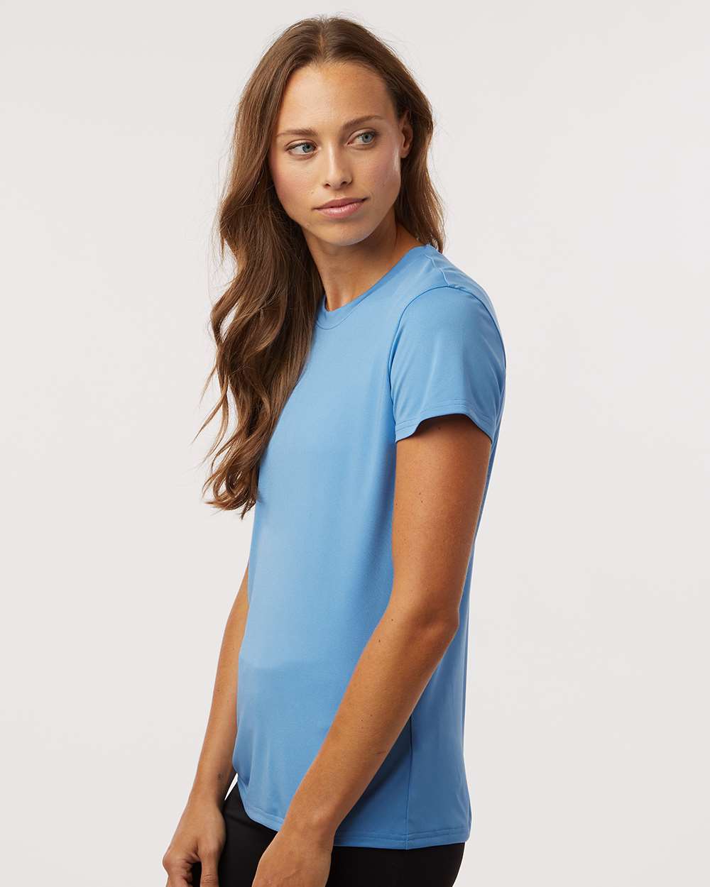 Women's Pro-Lock Performance T-Shirt - OnModelSide - B00796103 - Carolina Blue