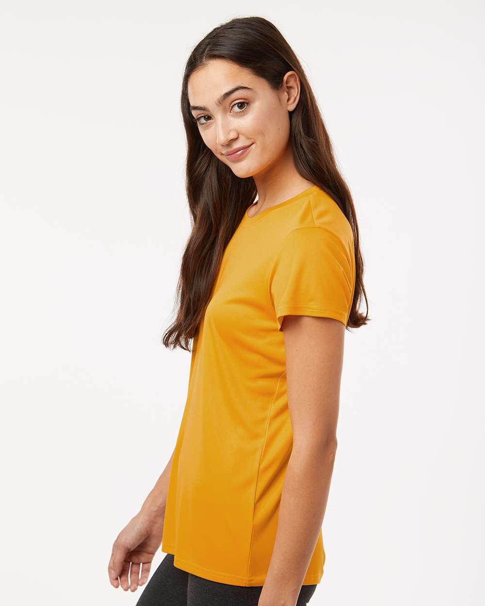 Women's Pro-Lock Performance T-Shirt - OnModelSide - B00796123 - Gold