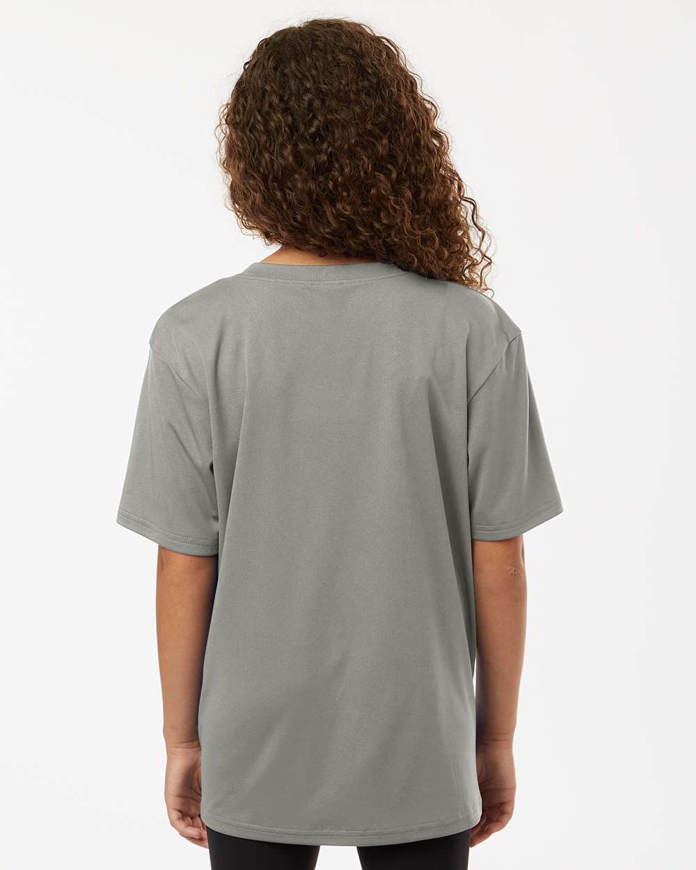 Youth Pro-Lock Performance T-Shirt - OnModelBack - B00896102 - Greystone