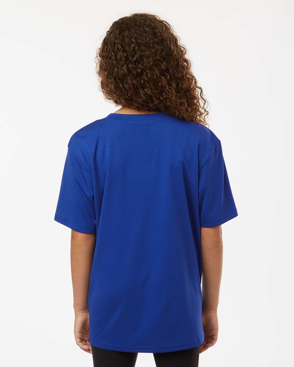 Youth Pro-Lock Performance T-Shirt - OnModelBack - B00896182 - Royal
