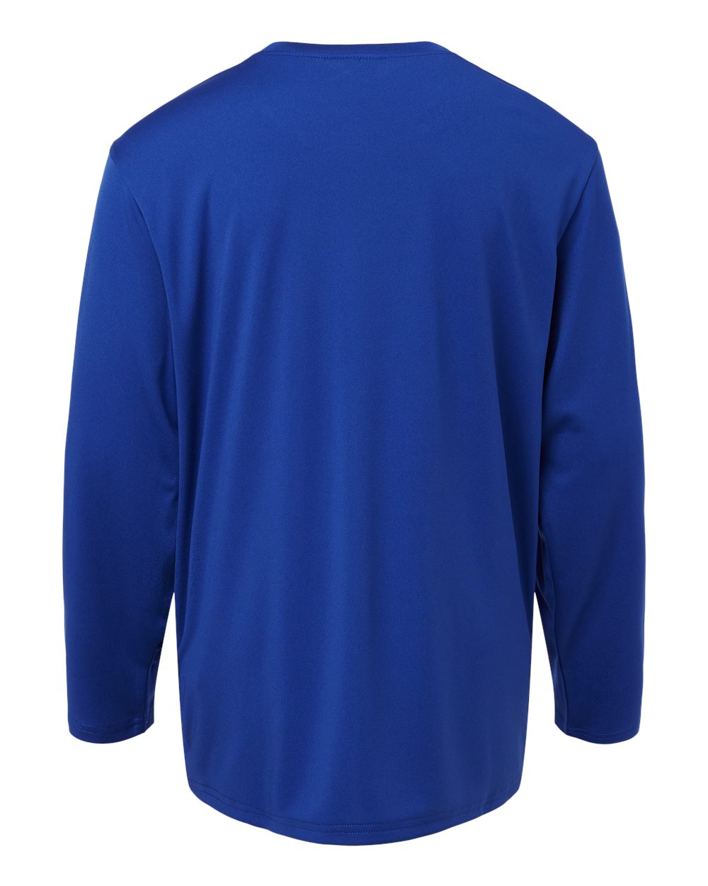 Youth Pro-Lock Performance Long Sleeve T-Shirt - Back - B00996152 - Royal
