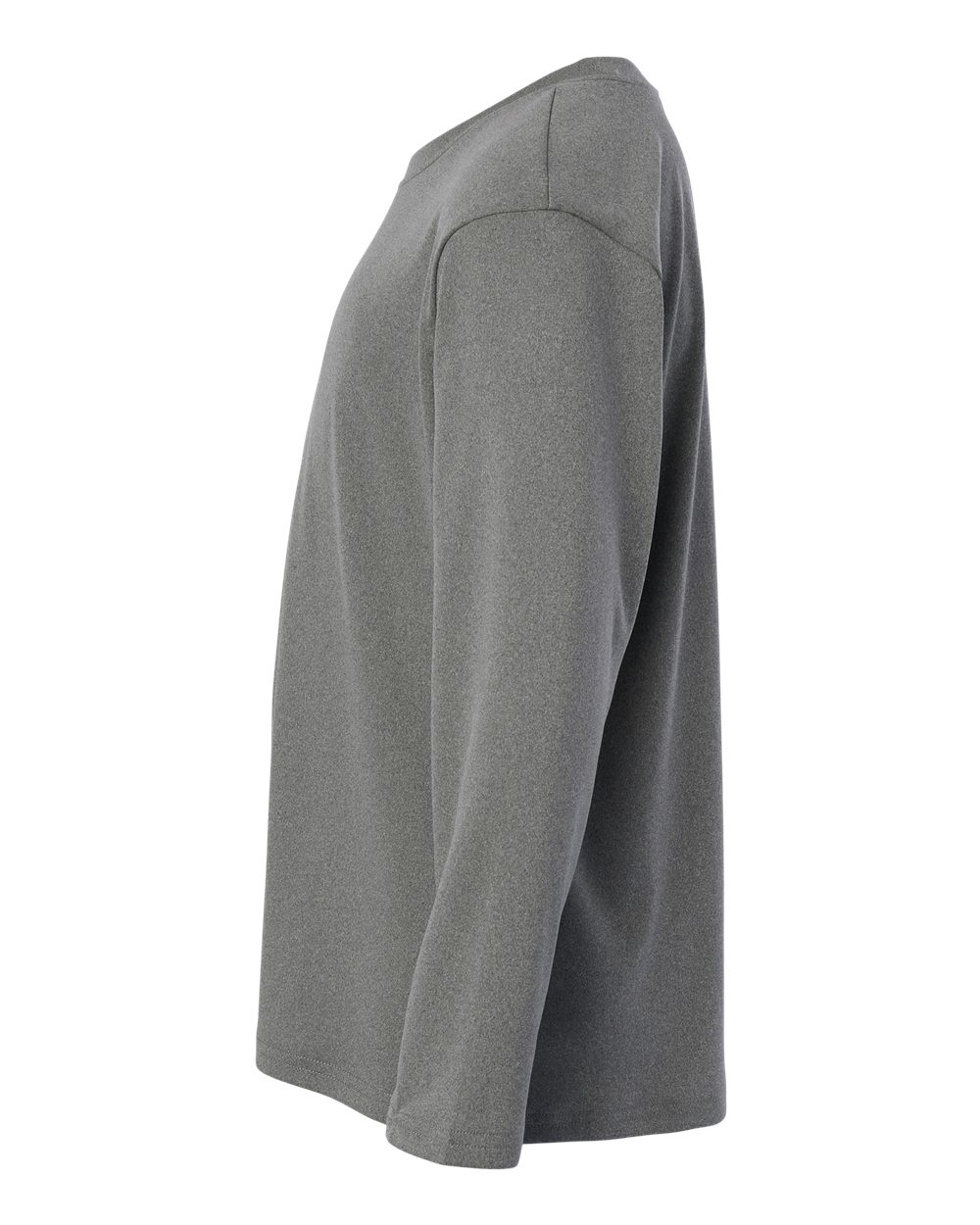 Youth Pro-Lock Performance Long Sleeve T-Shirt - DirectSide - B00996112 - Heather Granite