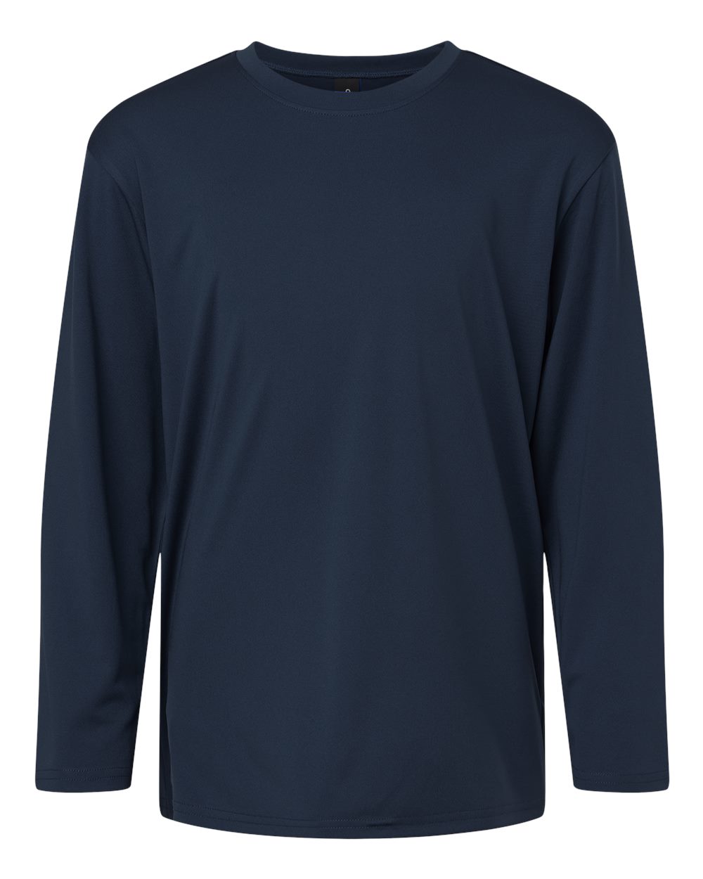 Youth Pro-Lock Performance Long Sleeve T-Shirt - Front - B00996132 - Navy