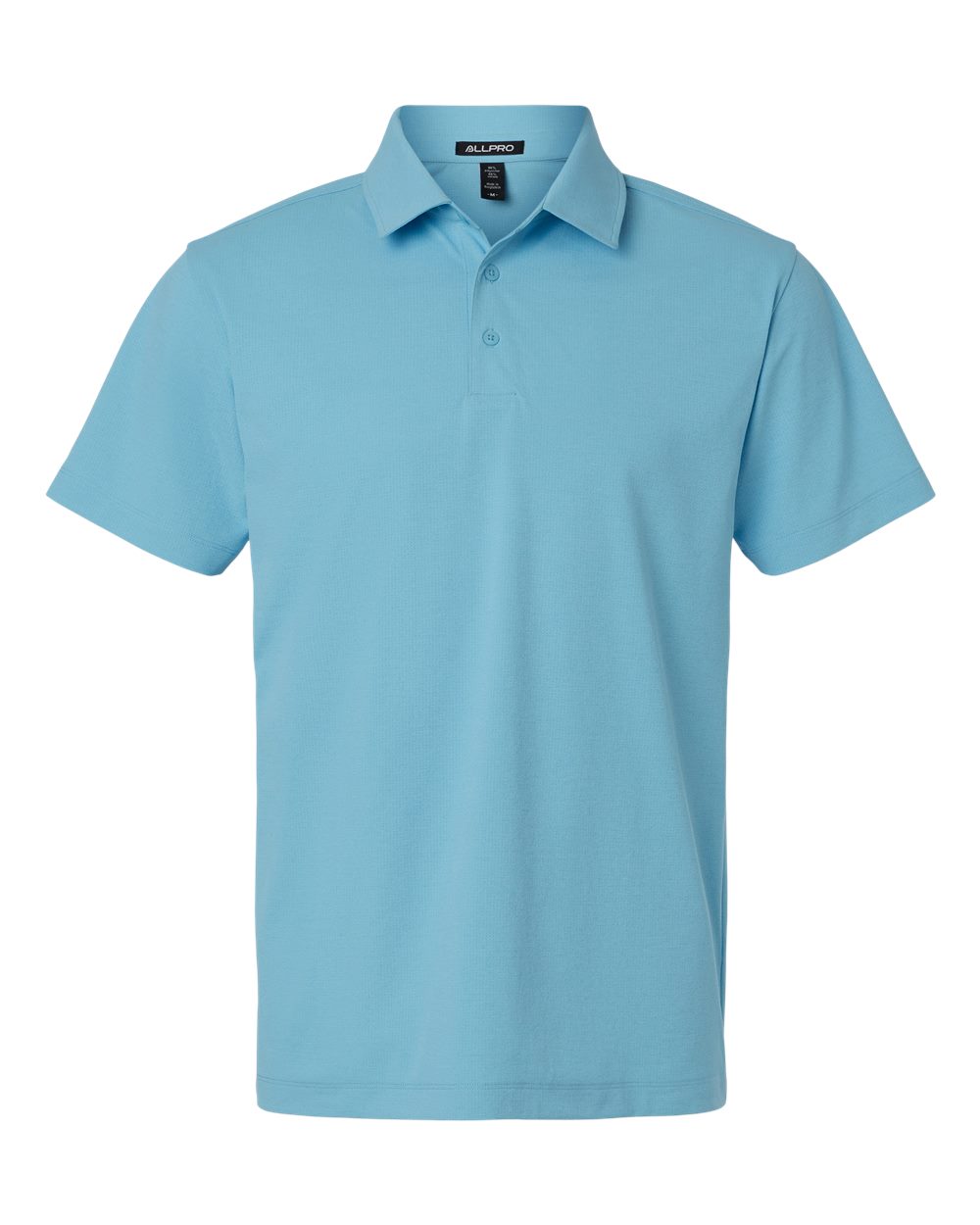 Men's Pro-Flex Sorona® Polo - Front - B01496252 - Cloud Blue