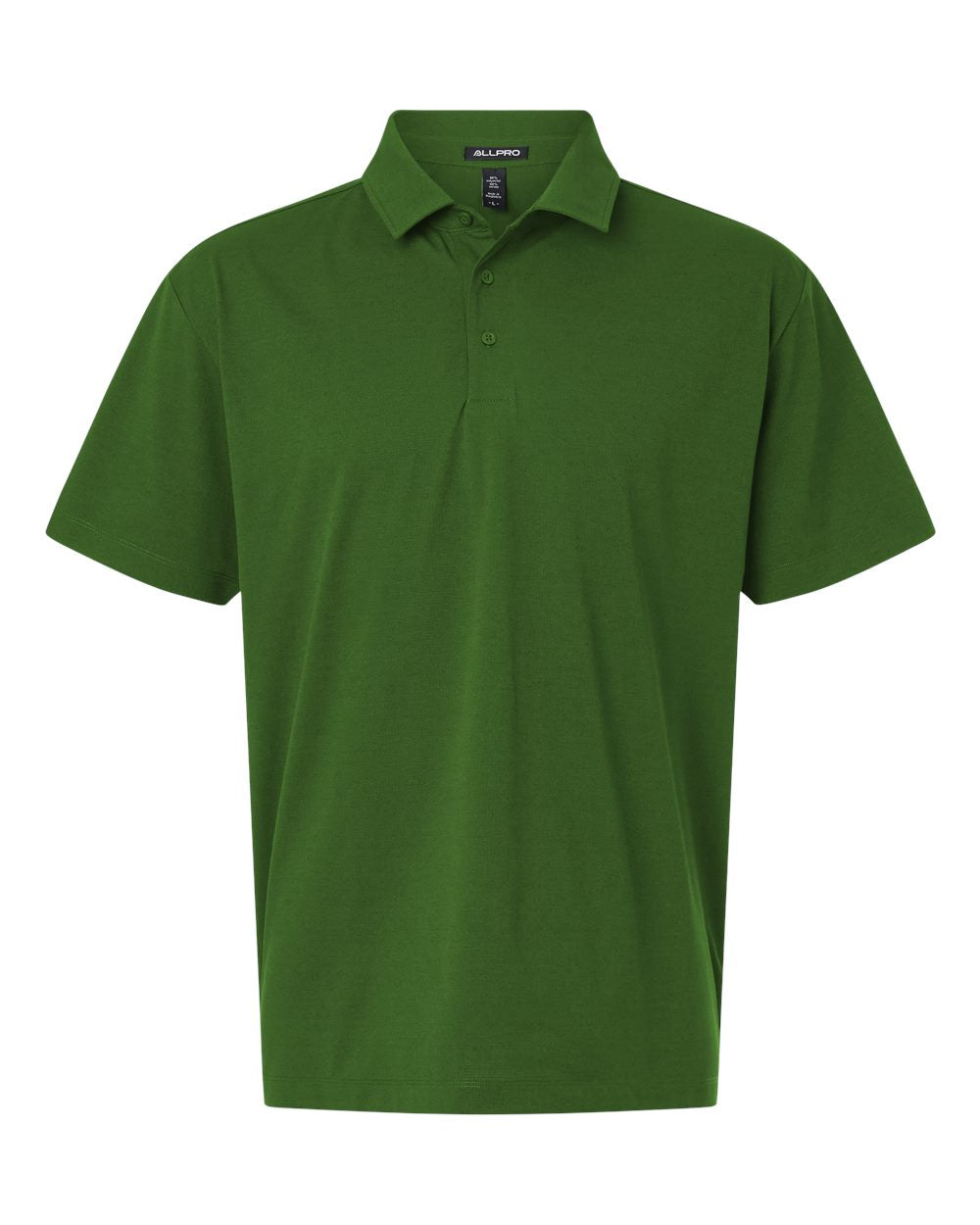 Men's Pro-Flex Sorona® Polo - Front - B01496542 - Olive Green