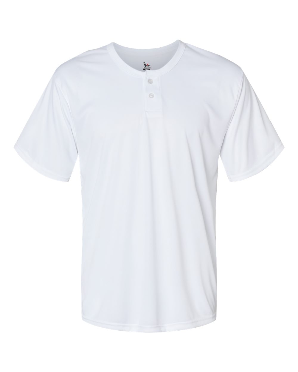 Men's B-Core Placket Jersey - Front - B03985003 - White