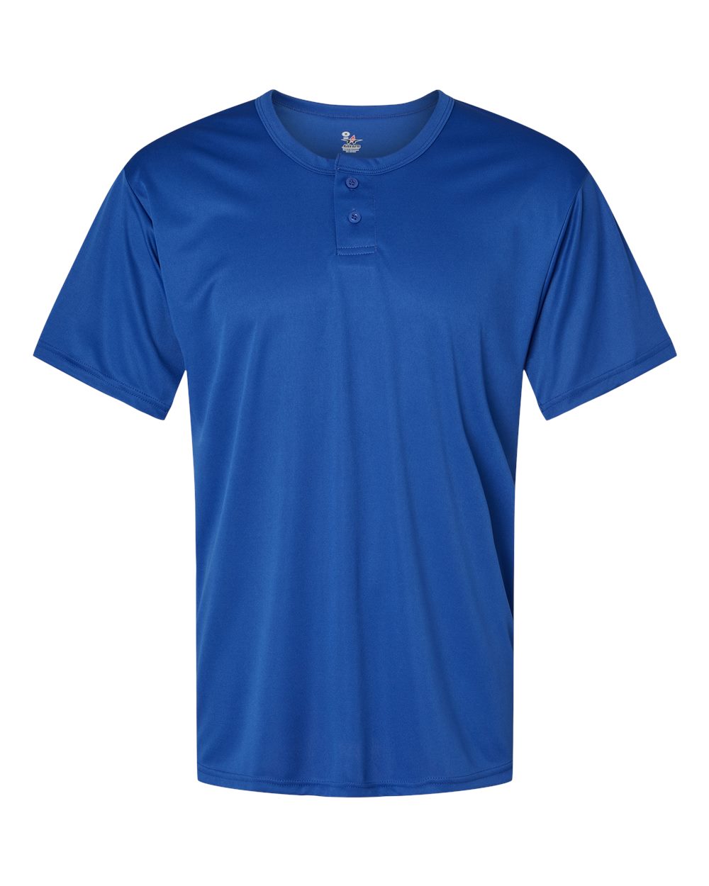 Men's B-Core Placket Jersey - Front - B03985753 - Royal