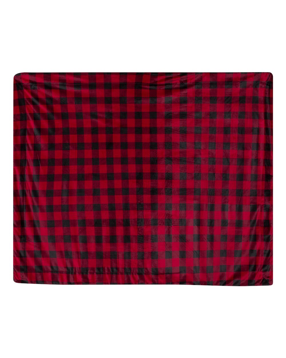 Micro Mink Sherpa Blanket - Front - B14366710 - Red Buffalo