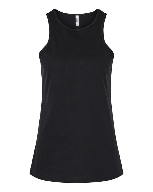 Women's CVC Tank - Front - B08327503 - Black