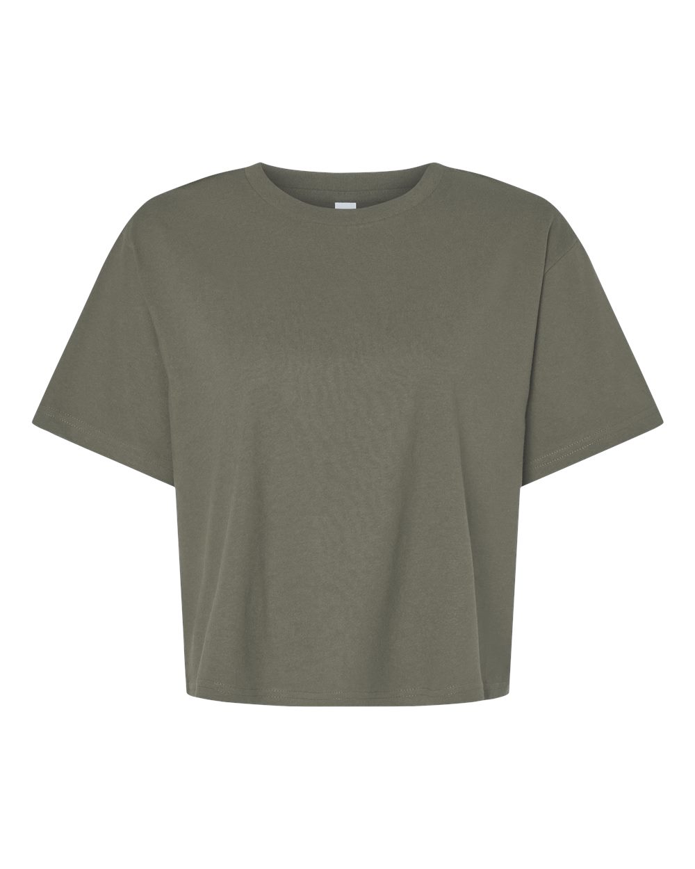 Women's Fine Jersey Boxy Tee - Front - B02427543 - Lieutenant