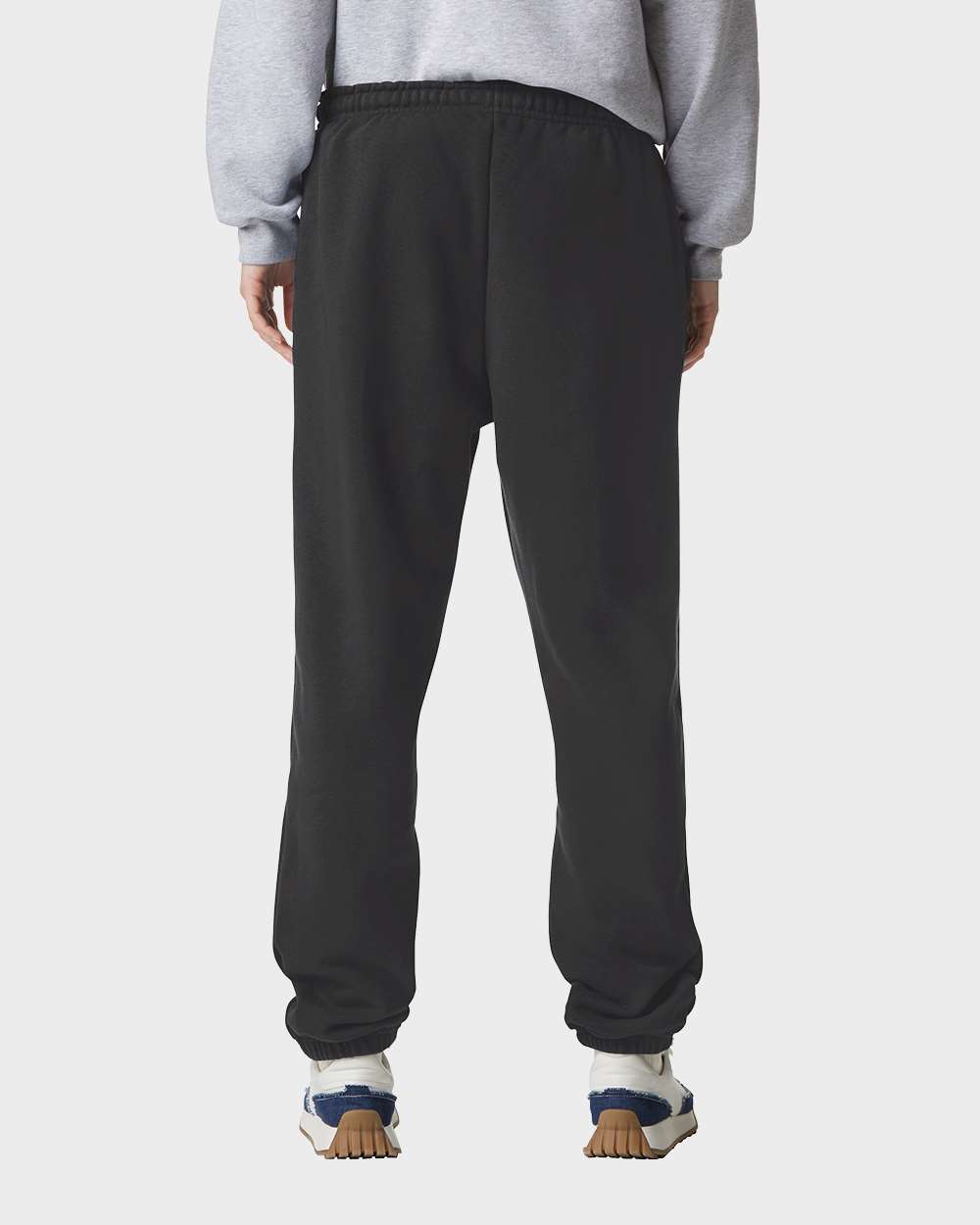 Unisex ReFlex Fleece Sweatpants - OnModelBack - B02927503 - Black
