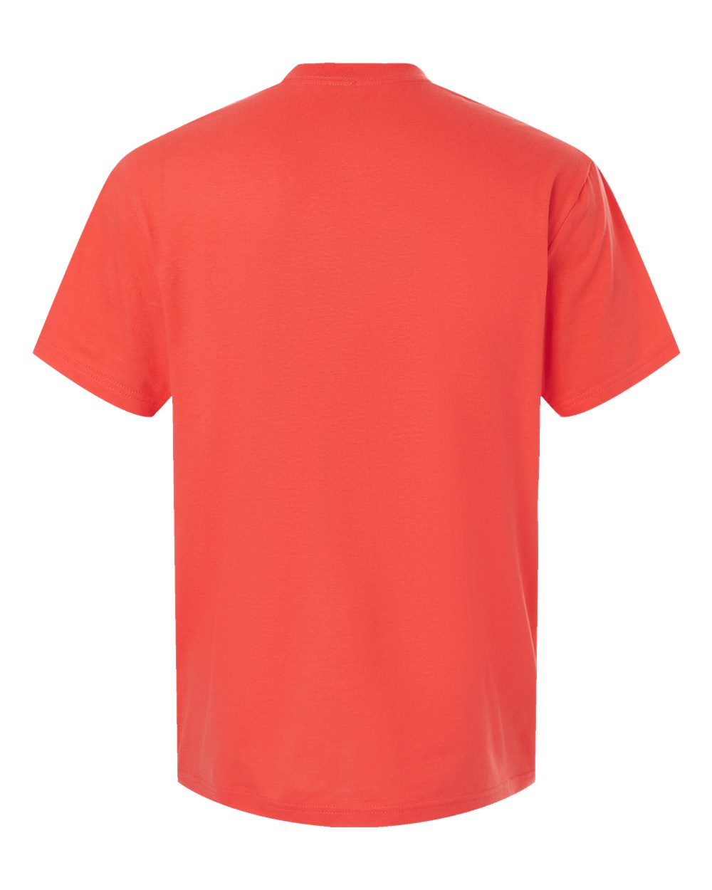 Fine Jersey Tee - Back - B00127083 - Coral