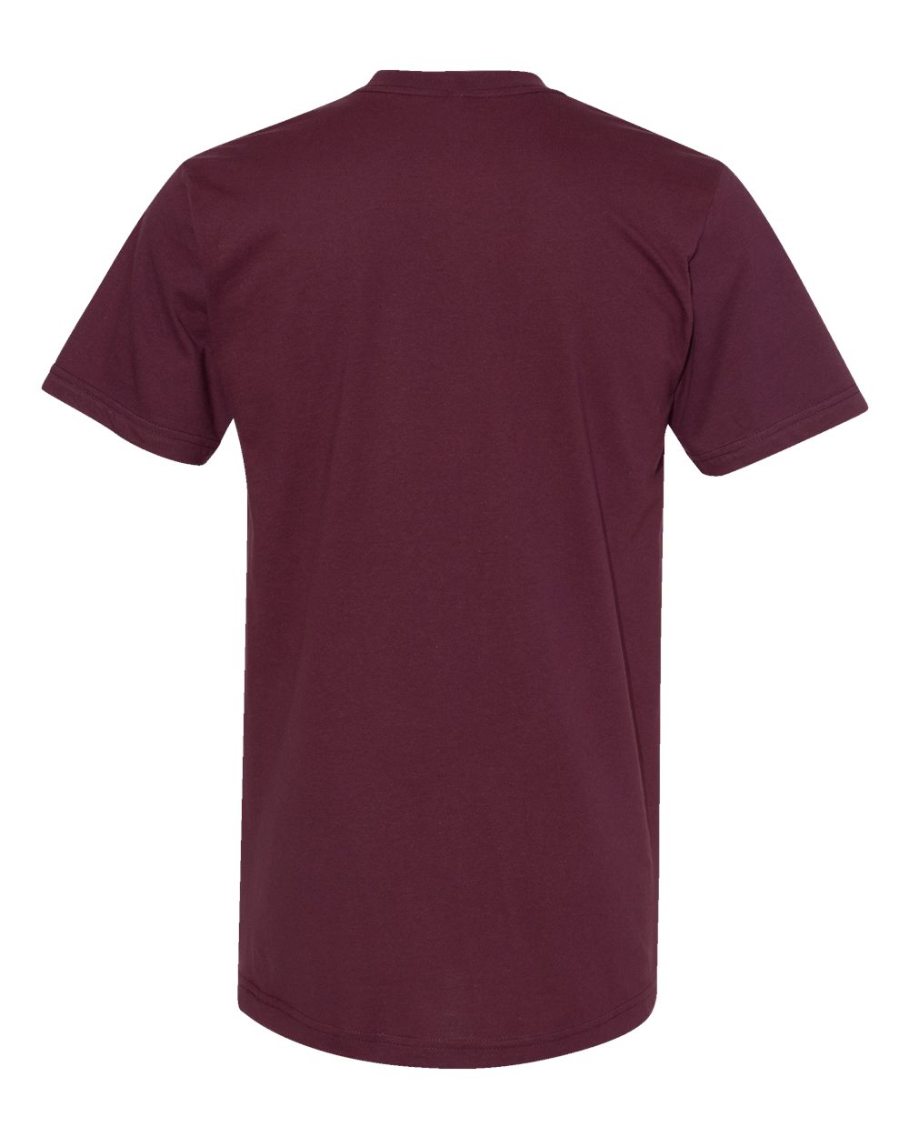 Fine Jersey Tee - Back - B00127283 - Burgundy
