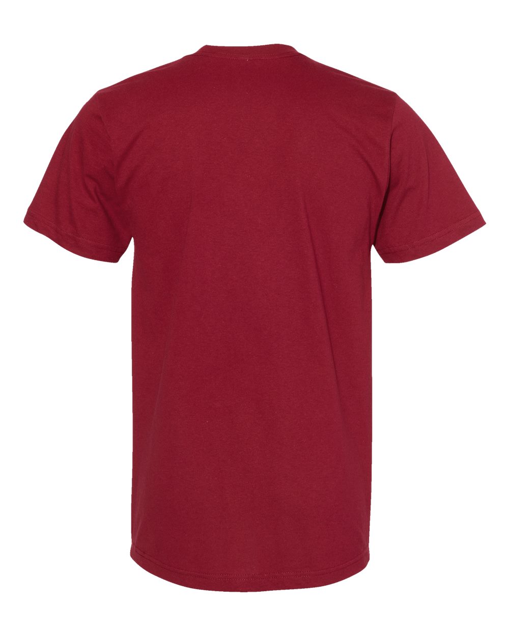 Fine Jersey Tee - Back - B00127393 - Cardinal